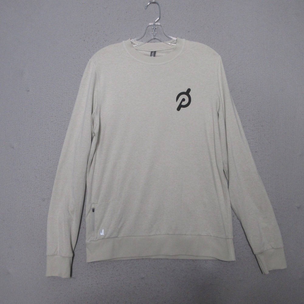 Vuori Peloton Men Crewneck Medium Ponto Performance Crew‎ Pullover Soft Logo